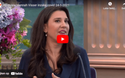 Interview inzake COVID-19 op 24-01-2021